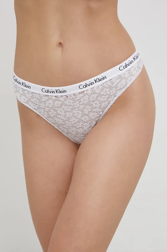 Σλιπ Calvin Klein Underwear (3-pack)  Φόδρα: 90% Βαμβάκι, 10% Σπαντέξ Κύριο υλικό: 10% Σπαντέξ, 90% Νάιλον