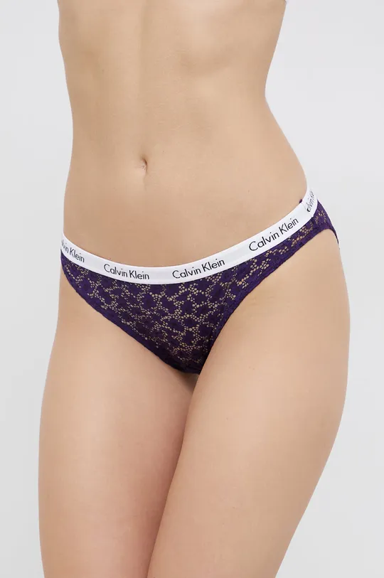 Calvin Klein Underwear Figi (3-pack) Materiał 1: 10 % Elastan, 90 % Nylon, Materiał 2: 90 % Bawełna, 10 % Elastan