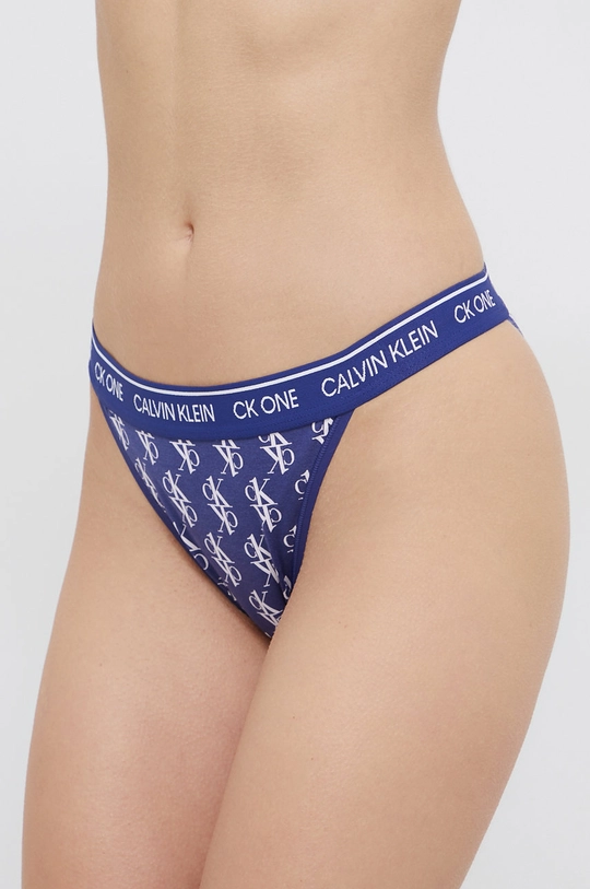 Nohavičky Calvin Klein Underwear tmavomodrá