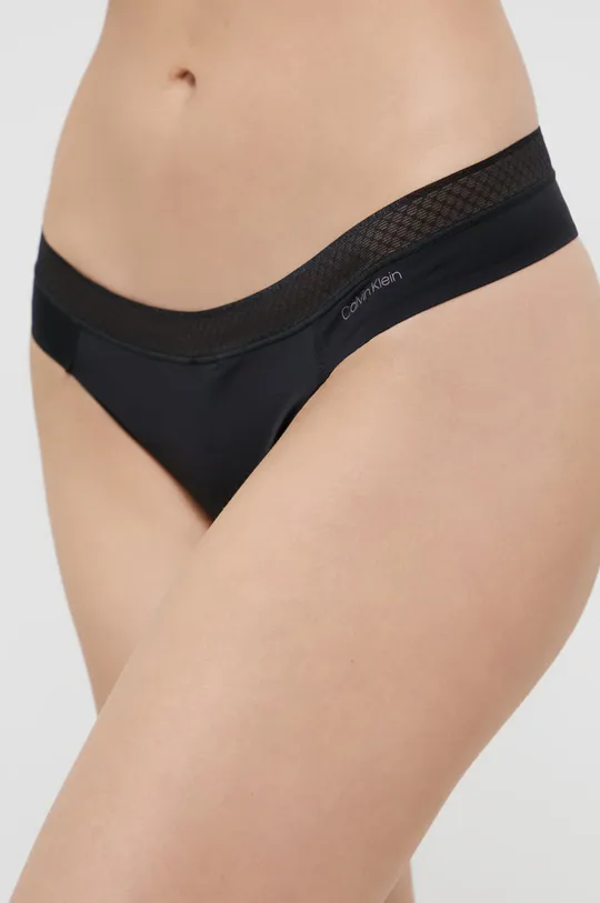 črna Calvin Klein Underwear Tangice Ženski