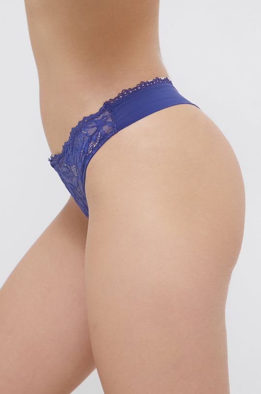 Tanga Calvin Klein Underwear námořnická modř
