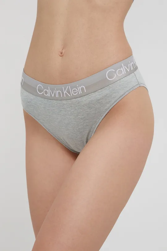 szary Calvin Klein Underwear Figi Damski