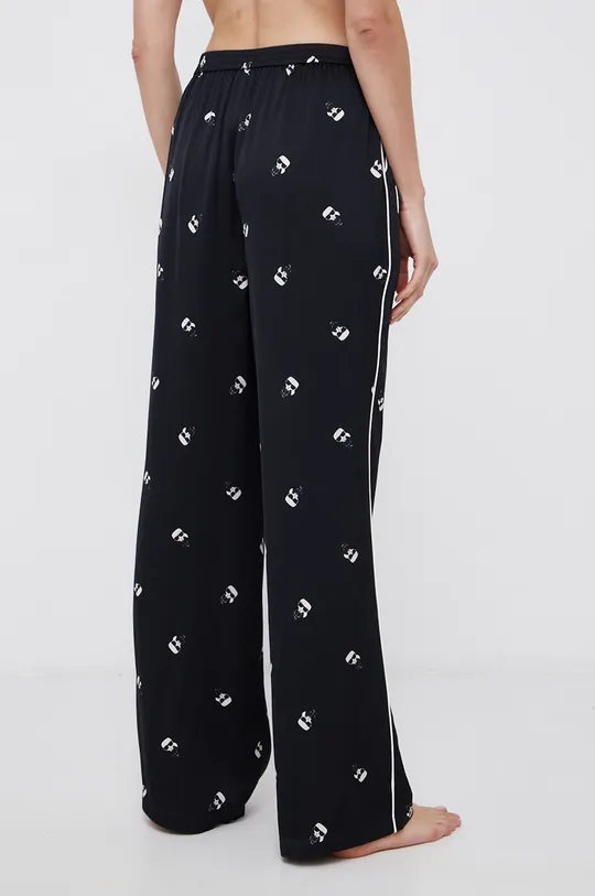 Karl Lagerfeld Spodnie piżamowe 216W2104 czarny