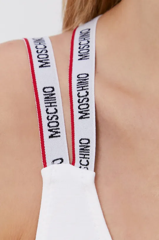 biela Športová podprsenka Moschino Underwear