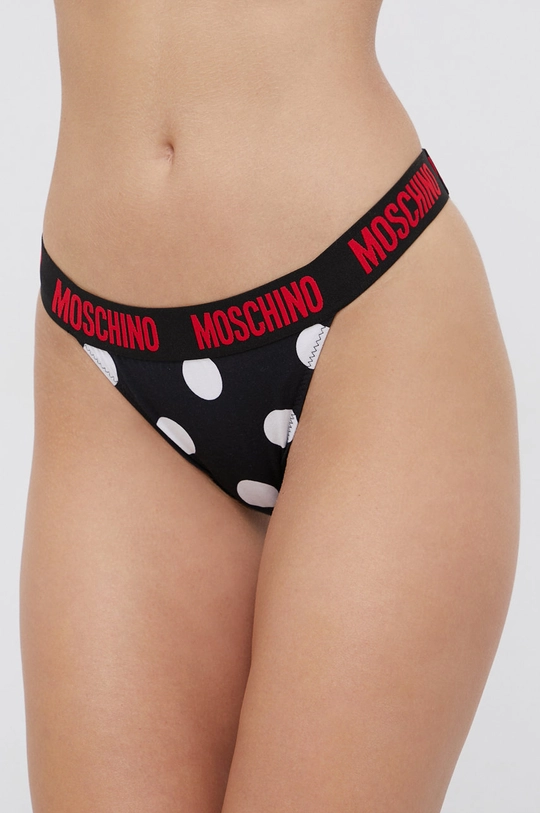 čierna Nohavičky Moschino Underwear Dámsky