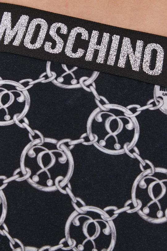 серебрянный Трусы Moschino Underwear