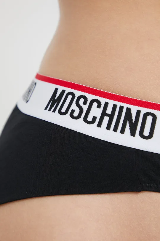 μαύρο Σλιπ Moschino Underwear (2-pack)