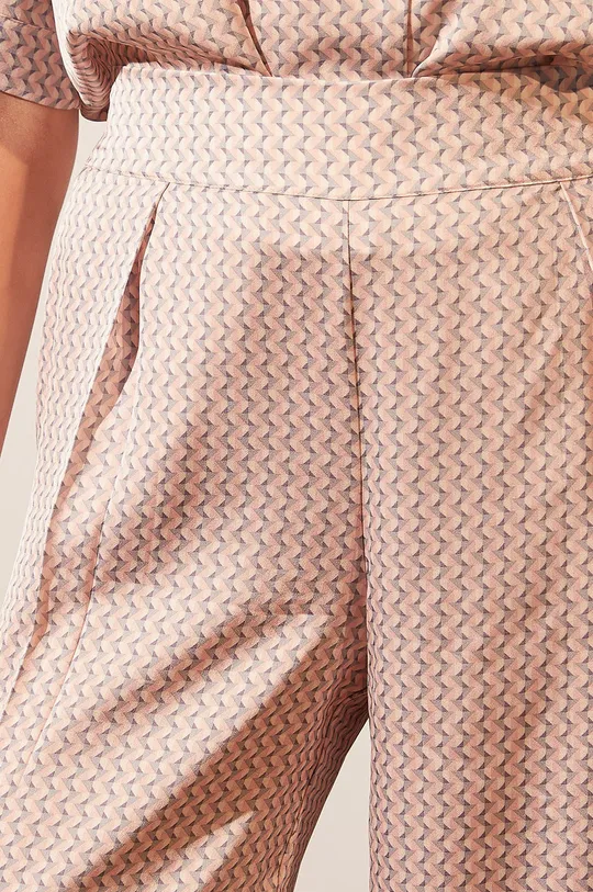 różowy Etam Spodnie piżamowe
