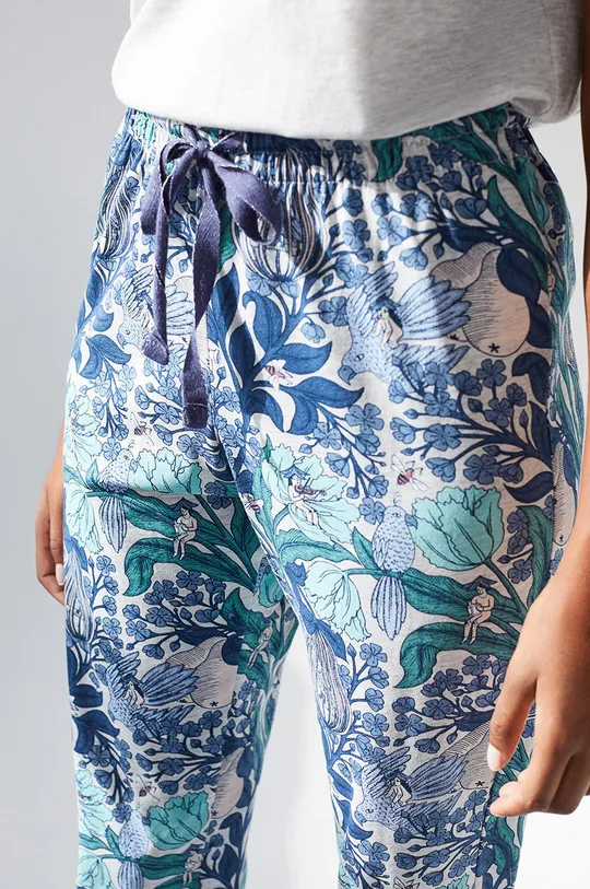 granatowy women'secret Spodnie piżamowe