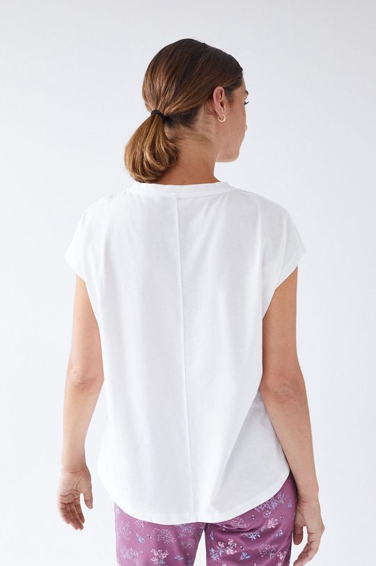 biały Women'secret T-shirt piżamowy
