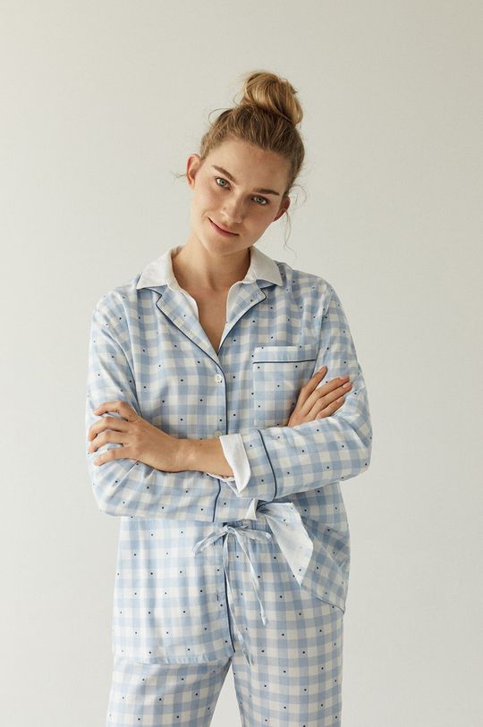 Pyžamo Women'secret světle modrá