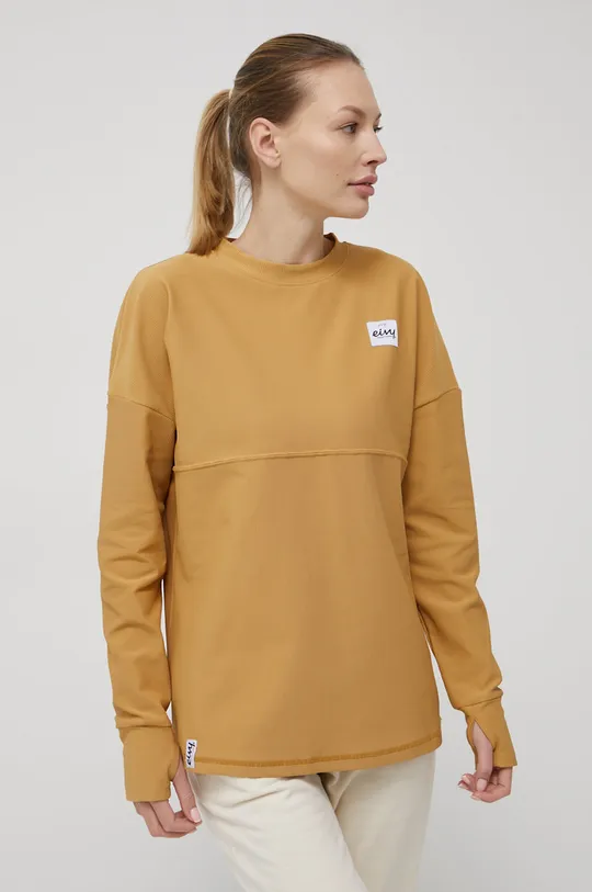 κίτρινο Λειτουργικό μακρυμάνικο πουκάμισο Eivy Venture Γυναικεία