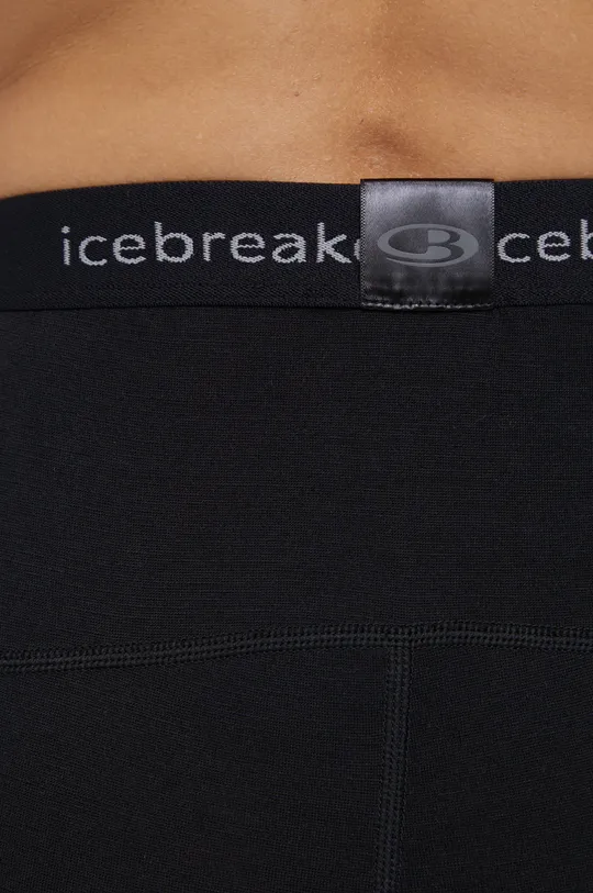 fekete Icebreaker funkcionális fehérnemű