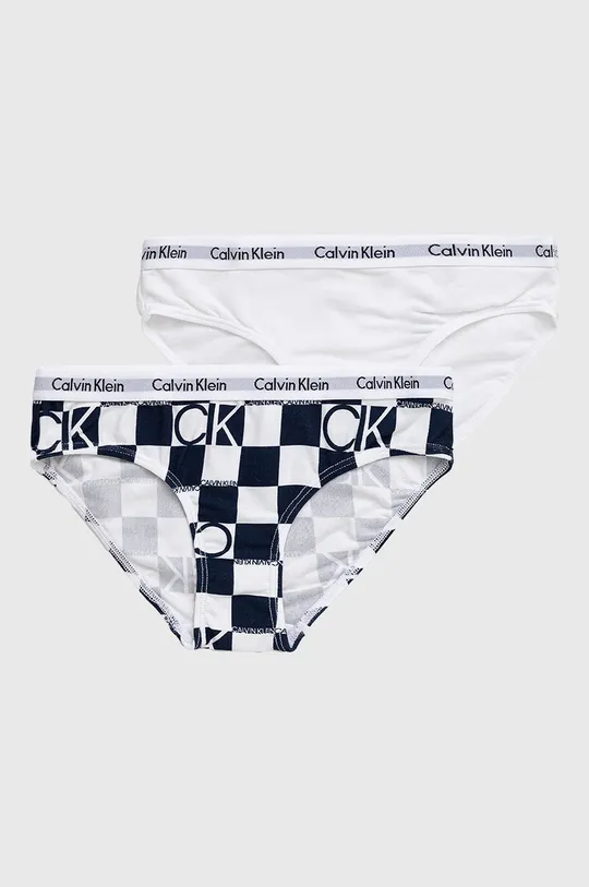 biały Calvin Klein Underwear Figi dziecięce (2-pack) Dziewczęcy