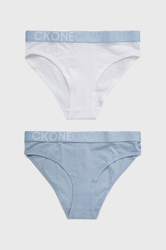 blady niebieski Calvin Klein Underwear Figi dziecięce (2-pack) Dziewczęcy