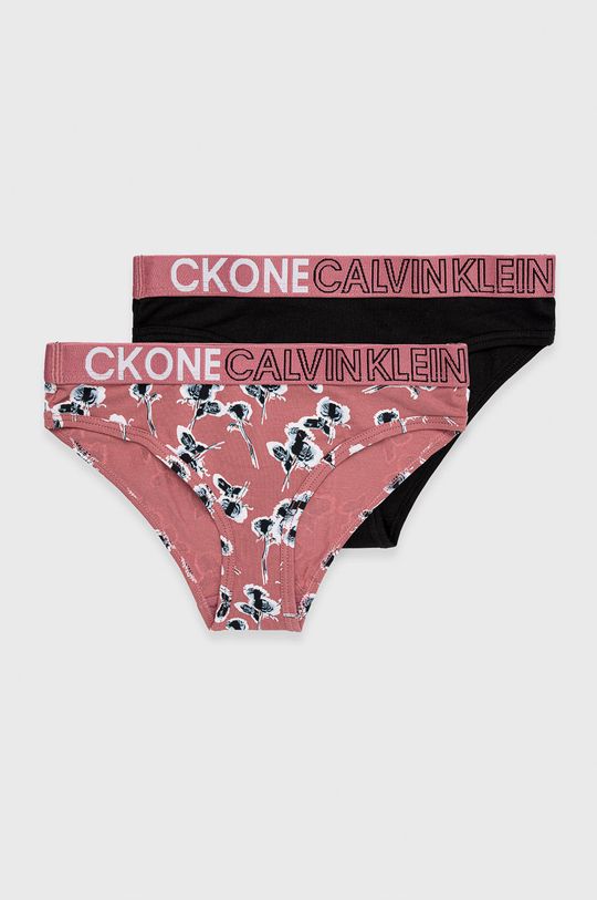 różowy Calvin Klein Underwear Figi dziecięce (2-pack) Dziewczęcy