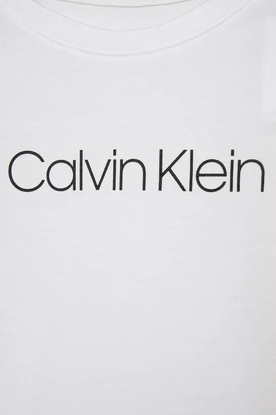 Calvin Klein Underwear Piżama bawełniana dziecięca 100 % Bawełna