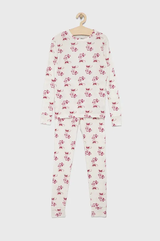biały GAP Piżama bawełniana dziecięca x Disney Dziewczęcy