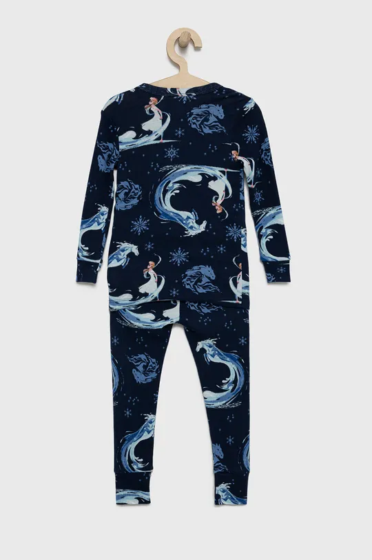 Παιδικές βαμβακερές πιτζάμες GAP σκούρο μπλε