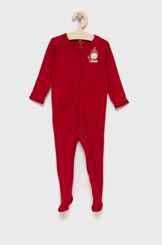 κόκκινο Παιδική ολόσωμη πιτζάμα Name it Παιδικά