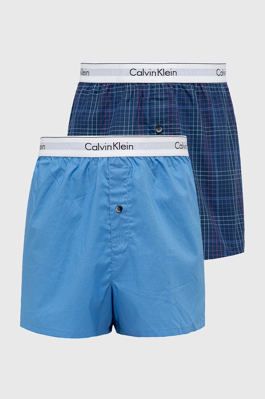 modrá Boxerky Calvin Klein Underwear Pánsky