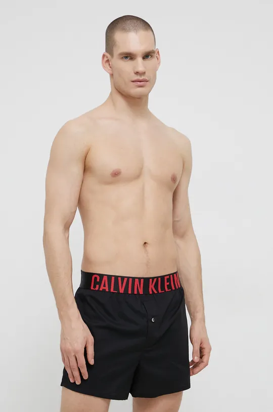 tmavomodrá Bavlnené boxerky Calvin Klein Underwear (2-pack) Pánsky