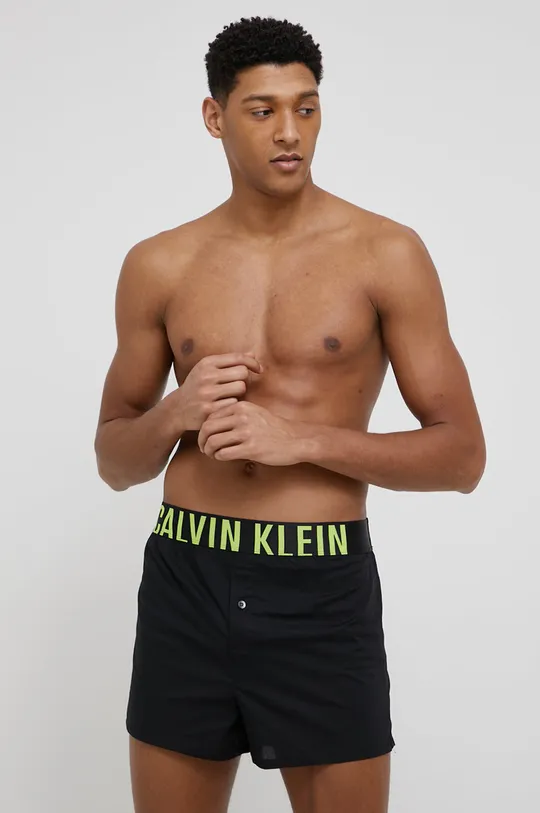 siva Pamučne bokserice Calvin Klein Underwear (2-pack) Muški