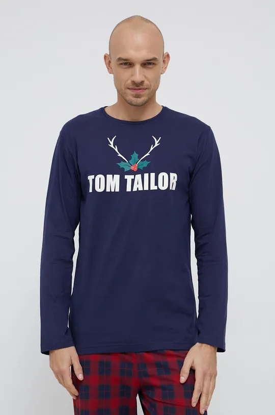 Σετ πιτζάμας Tom Tailor σκούρο μπλε