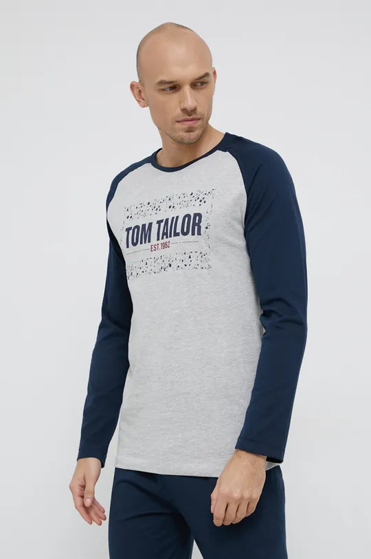 Pidžama komplet Tom Tailor siva