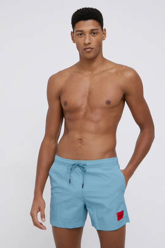 plava Kratke hlače za kupanje Hugo Muški