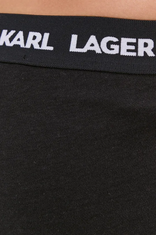 Kratki doljnji dio pidžame Karl Lagerfeld  Temeljni materijal: 67% Lyocell TENCEL, 33% Organski pamuk