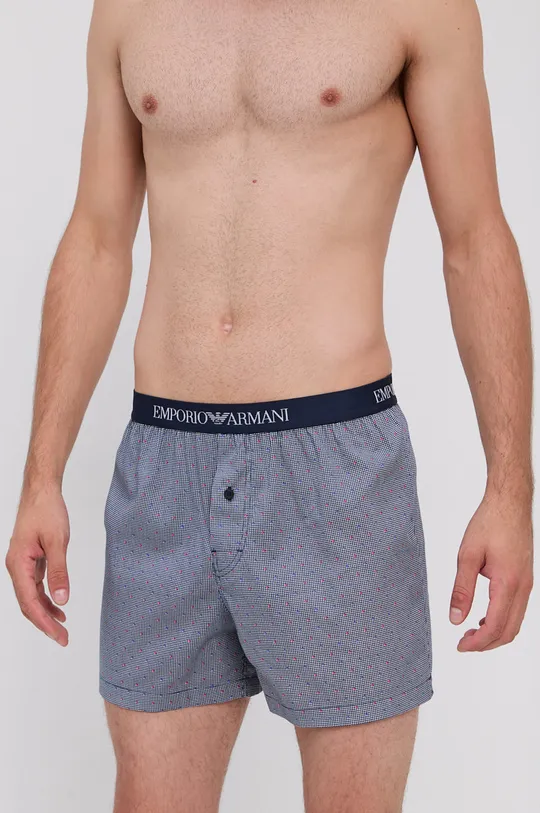 granatowy Emporio Armani Underwear Bokserki 110991.1A576 Męski