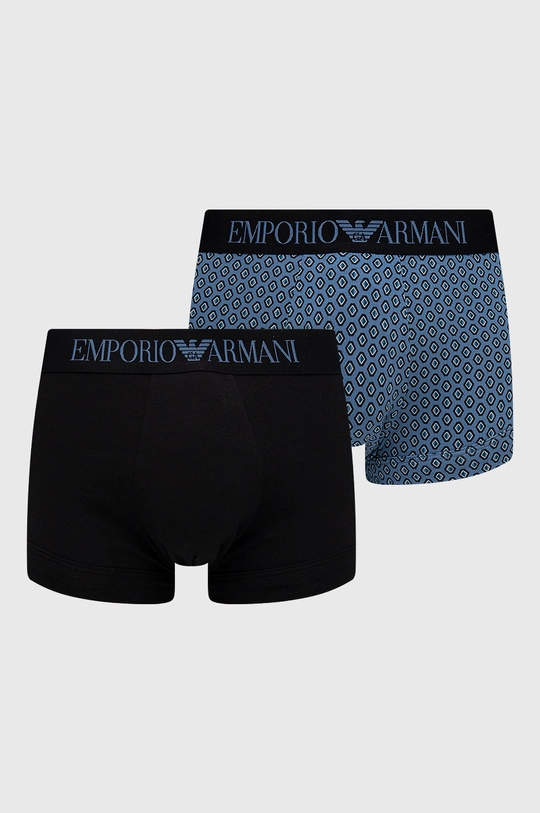 niebieski Emporio Armani Underwear Bokserki 111210.1A504 (2-pack) Męski