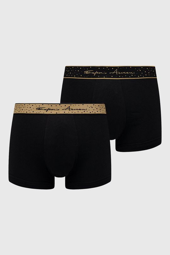 czarny Emporio Armani Underwear Bokserki (2-pack) Męski