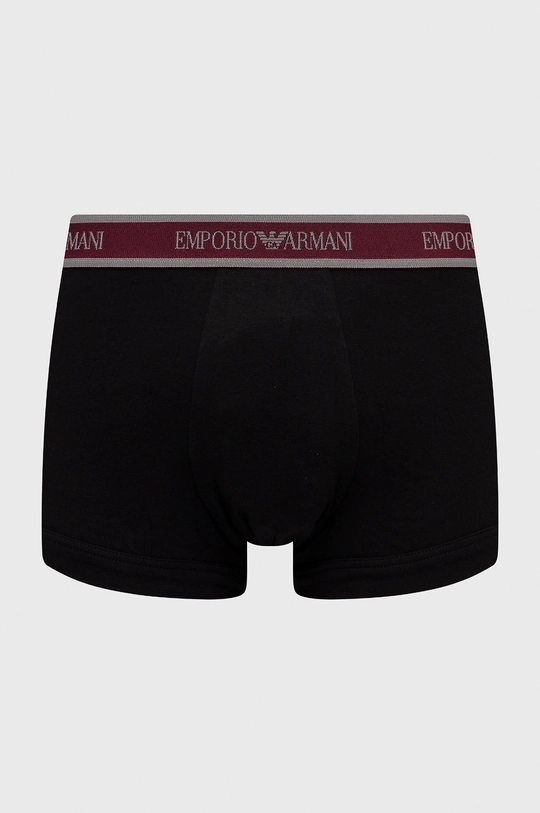 Boxerky Emporio Armani Underwear burgundské