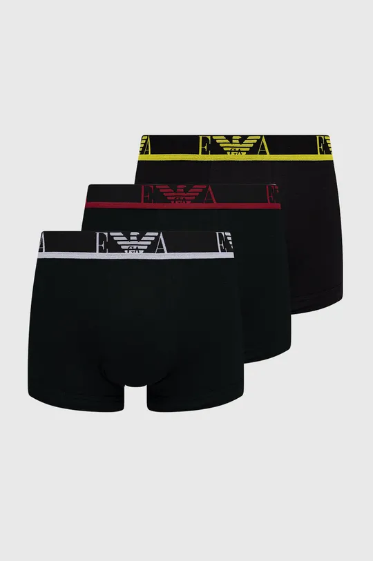 czarny Emporio Armani Underwear Bokserki (3-pack) 111357.1A715 Męski