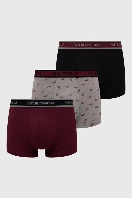 burgundia Emporio Armani Underwear boxeralsó Férfi