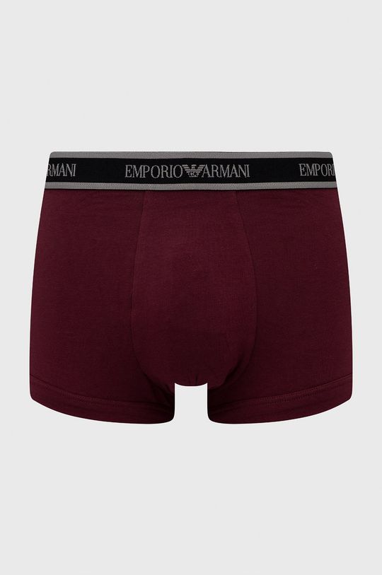 Boxerky Emporio Armani Underwear gaštanová