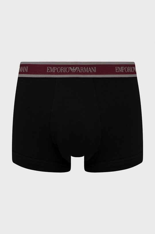 burgundia Emporio Armani Underwear boxeralsó