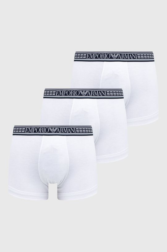 bílá Boxerky Emporio Armani Underwear Pánský