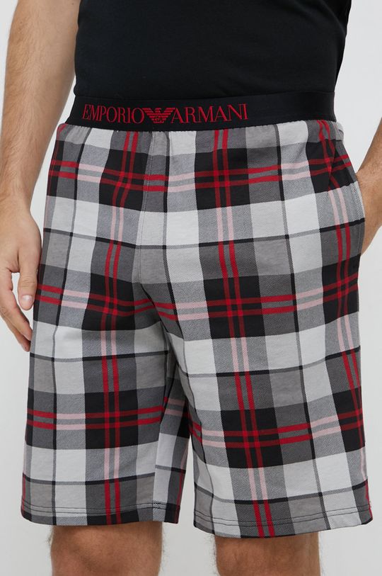 černá Bavlněné pyžamo Emporio Armani Underwear