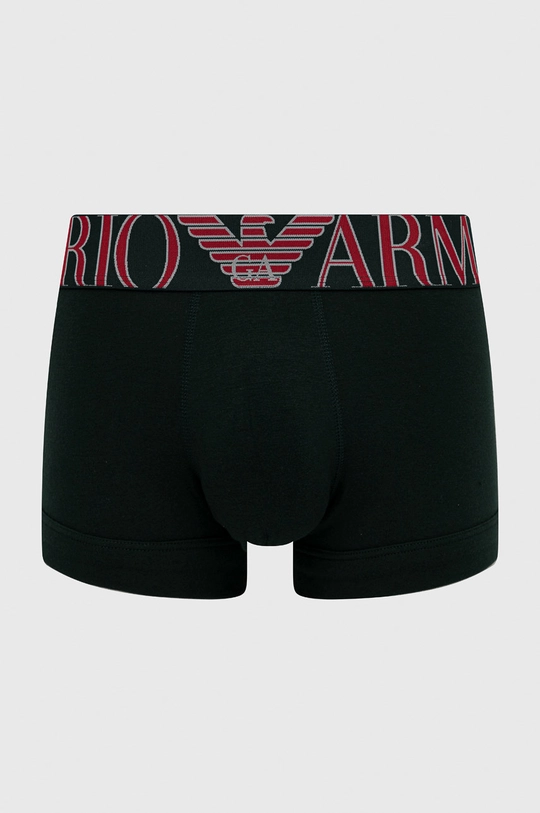 zielony Emporio Armani Underwear Bokserki 111389.1A516 Męski