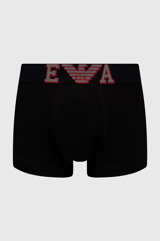 čierna Boxerky Emporio Armani Underwear Pánsky