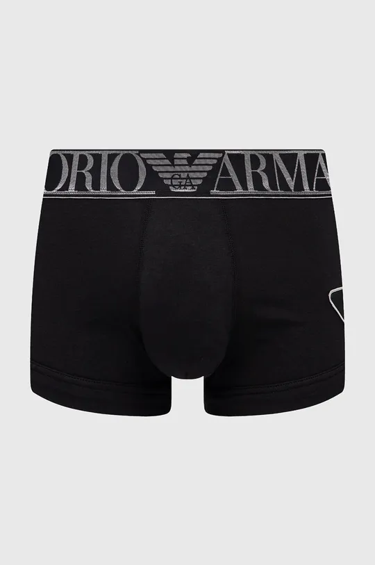 czarny Emporio Armani Underwear Bokserki 111389.1A595 Męski