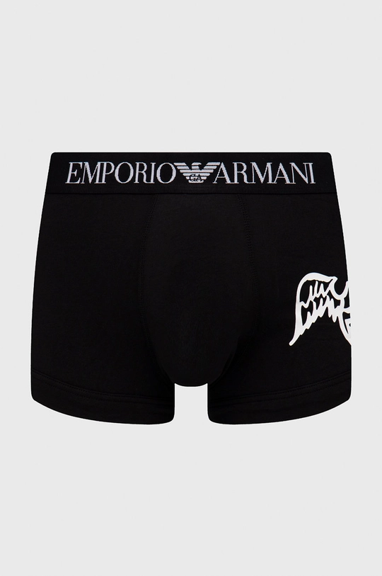 čierna Boxerky a kozmetická taštička Emporio Armani Underwear Pánsky