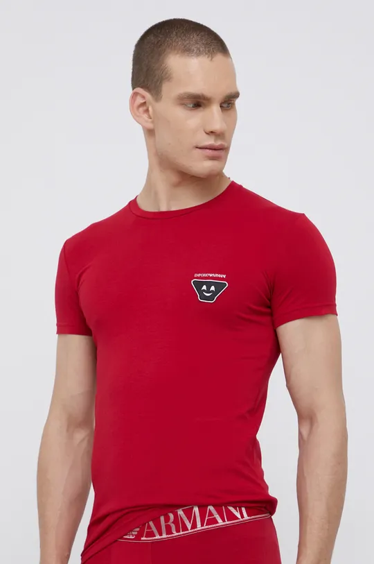 Emporio Armani Underwear Piżama 111604.1A595 czerwony