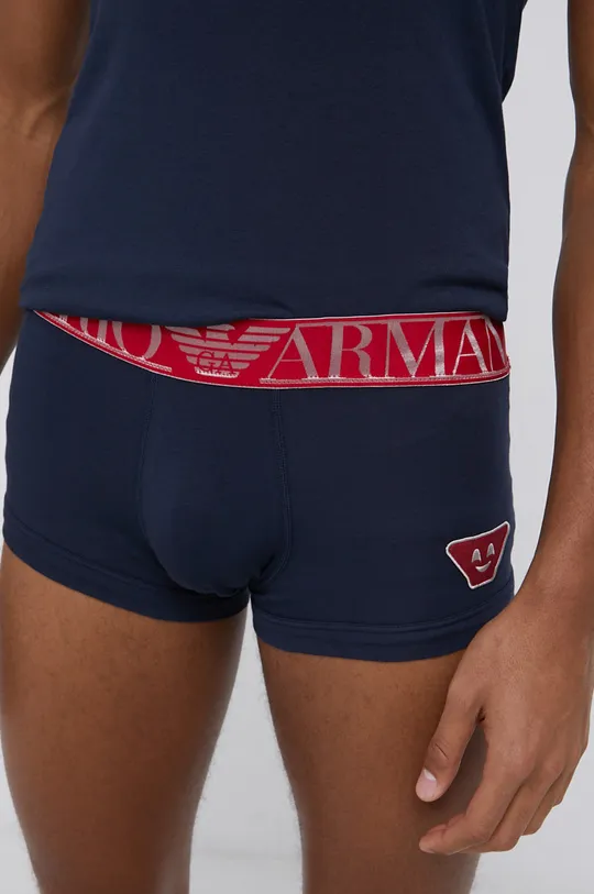 Emporio Armani Underwear Piżama 111604.1A595 Materiał zasadniczy: 95 % Bawełna, 5 % Elastan, Taśma: 10 % Elastan, 55 % Poliamid, 35 % Poliester