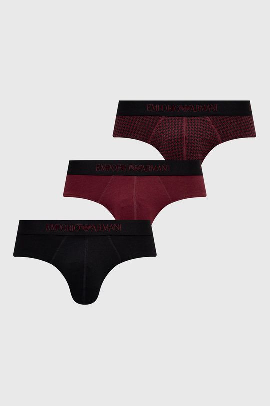 czarny Emporio Armani Underwear Slipy (2-pack) Męski