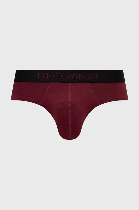Slip gaćice Emporio Armani Underwear  Materijal 1: 100% Pamuk Materijal 2: 15% Elastan, 85% Poliester