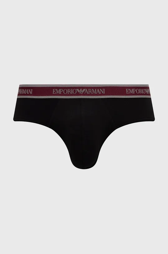 burgundské Slipy Emporio Armani Underwear